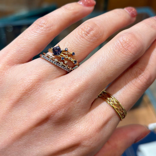 冬の夜空コーデ