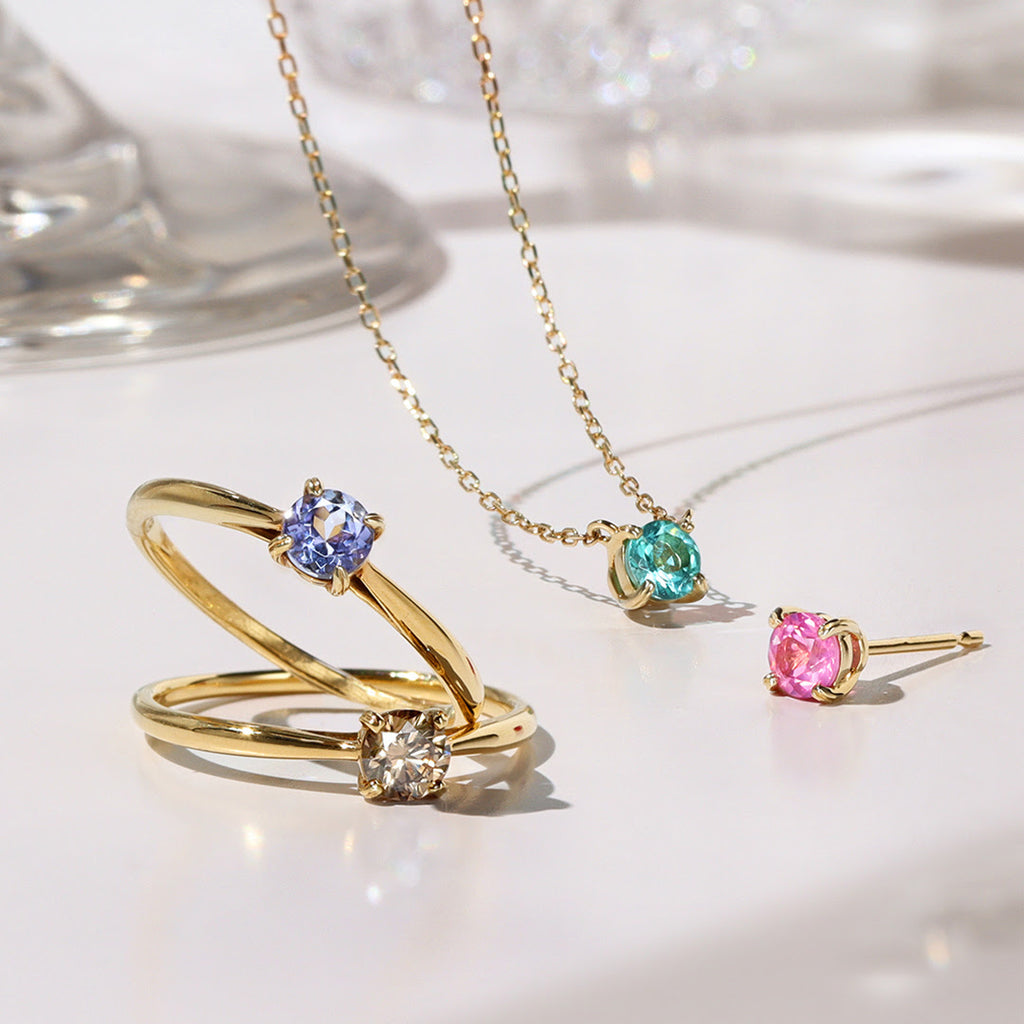STAR JEWELRY】K18ネックレス POWER ON THE MOON(リング(通常 STAR JEWELRY】K18ネックレス POWER ON THE MOON(リング(通常