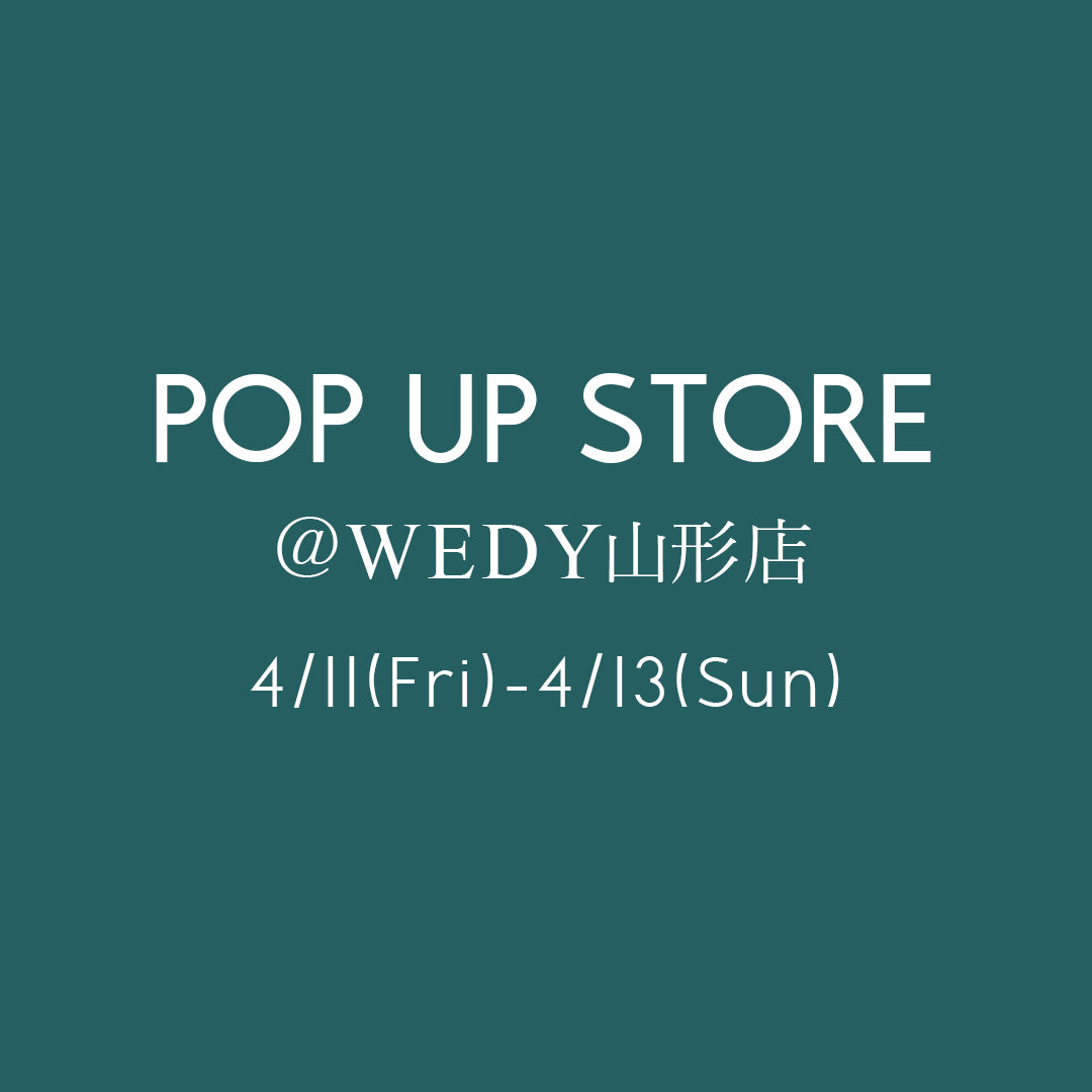 Text promoting a pop-up store event with dates and location.