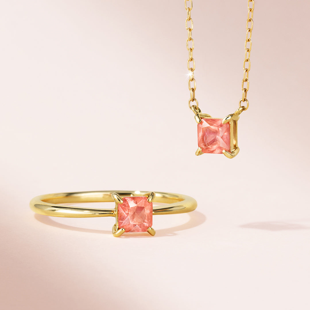 2608認定グロッシー チェリーピンクゴールドぼかしグラデーションsd太