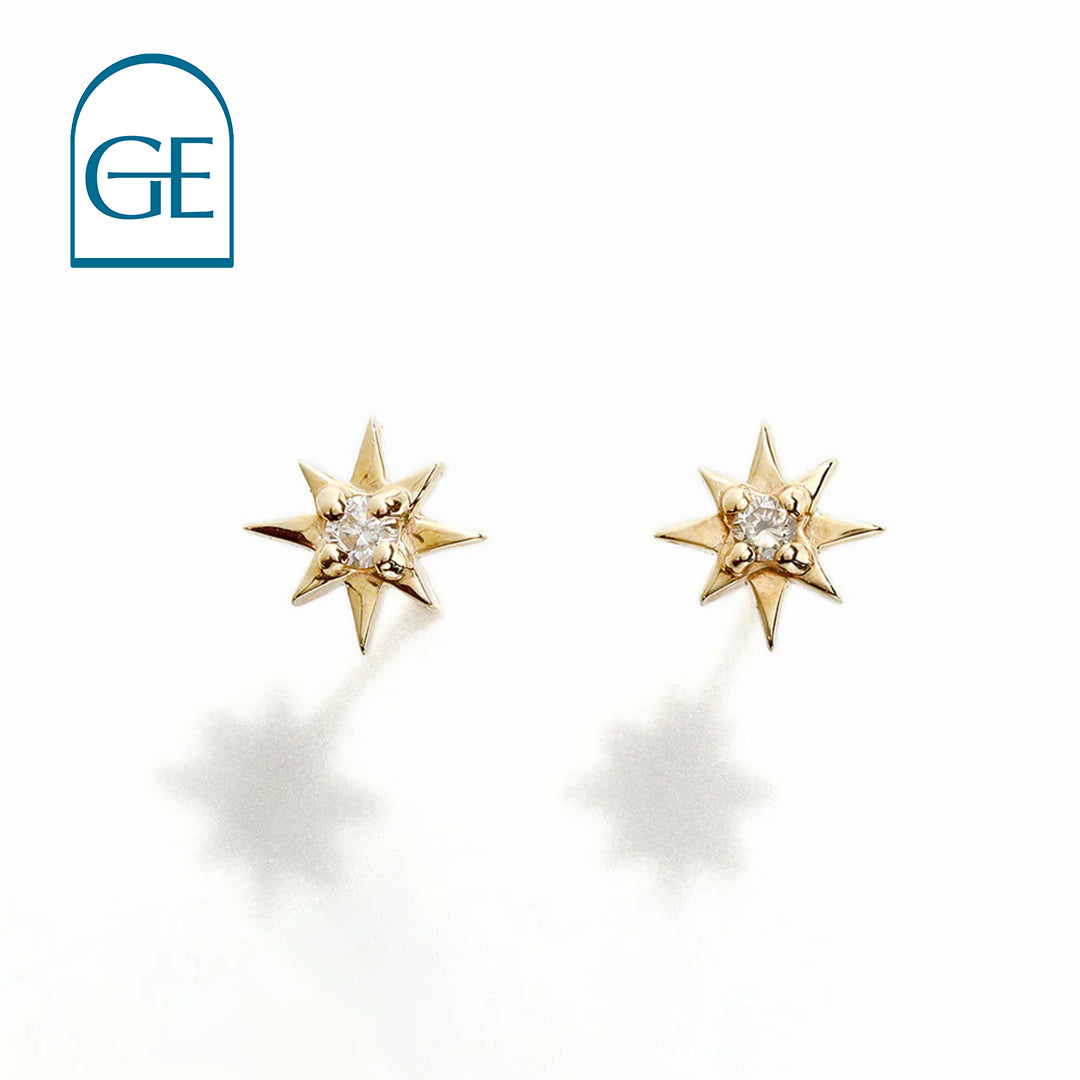 ヒスイカズラ INFINITE BUTTERFLY PIERCED EARRINGS(2JP0979)K10 ピアス