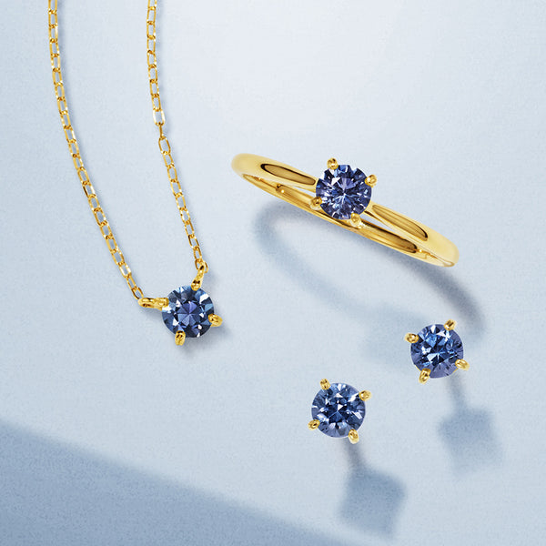 数量・店舗限定】ブルースピネルK18/PTリング/ ピアス / ネックレス