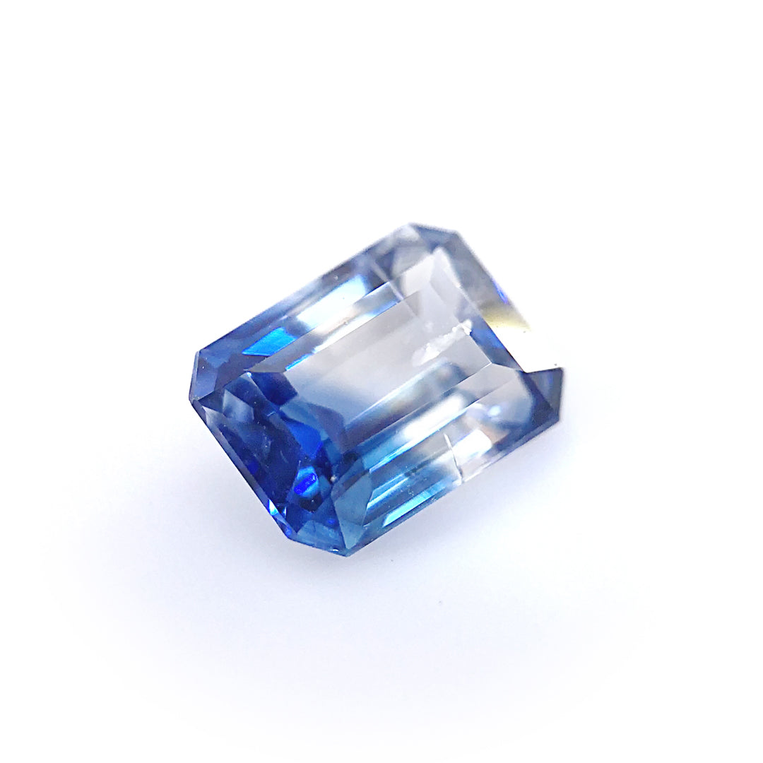 バイカラーサファイア(0.838ct)・セミオーダー