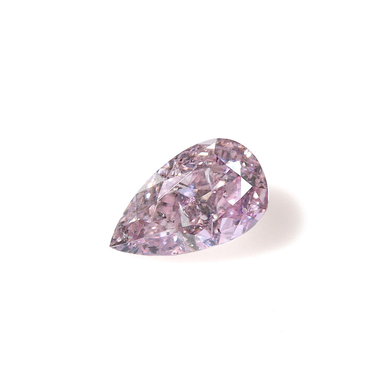 ピンクダイヤモンド0.087ct (Fancy Purplich Pink/SI2)・カスタムメイドジュエリー