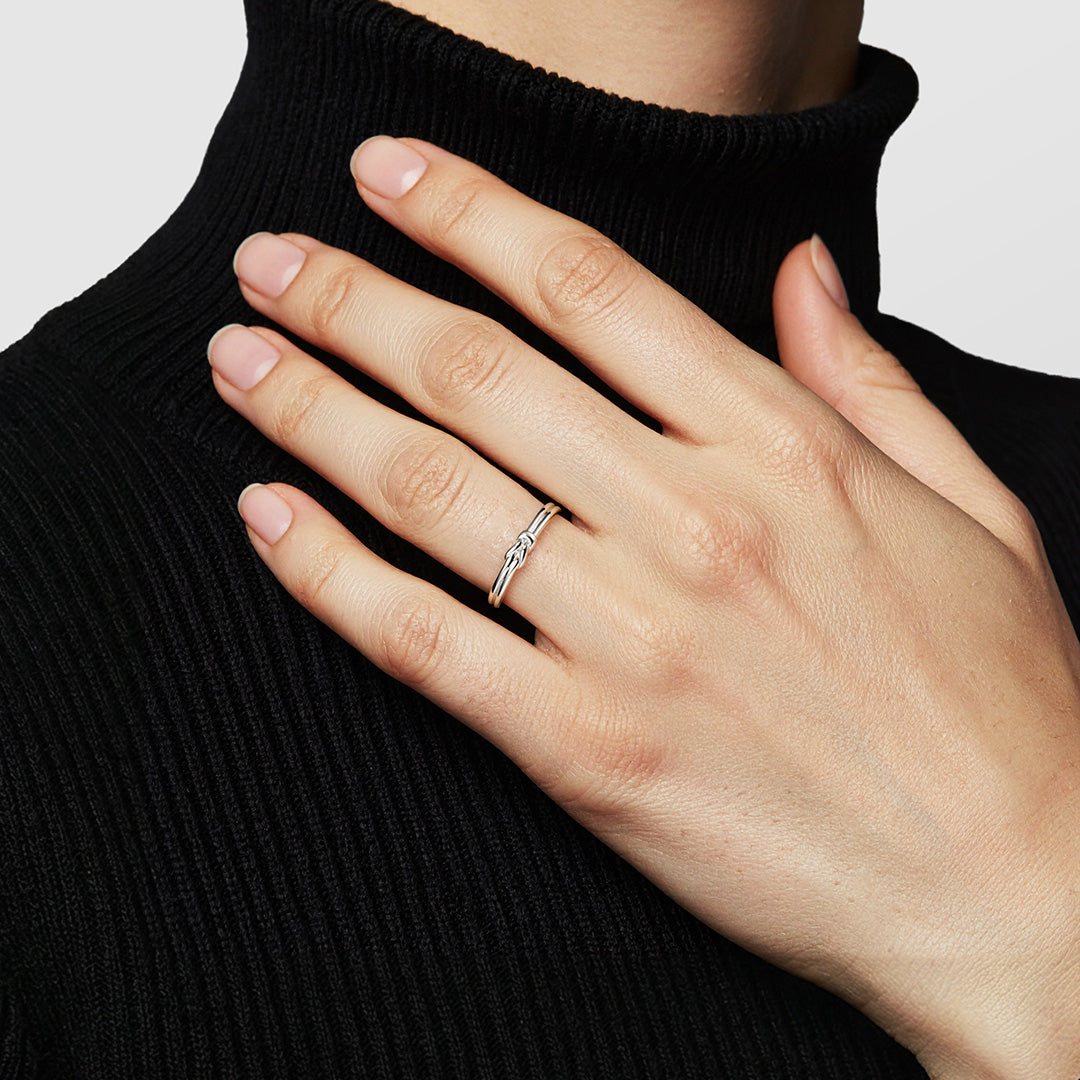 K18/PTリング・コルデュエ