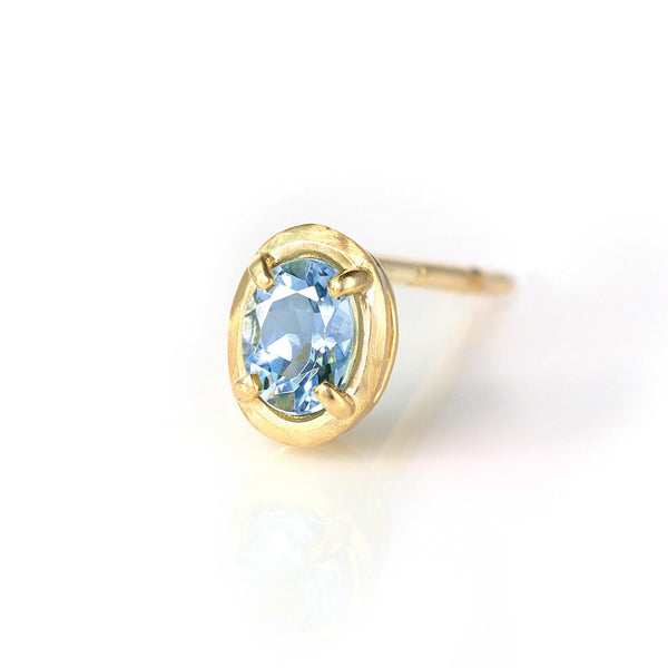 4℃　K10　Noble of Water　アクアマリン　ダイヤモンド　ピアス 4℃K10Noble of Waterアクアマリンダイヤモンドピアス