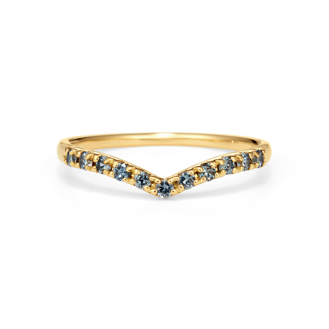 【大丸福岡天神店 先行販売・期間限定】ベキリーブルーガーネット K10/K18/PTリング・メルヴェ