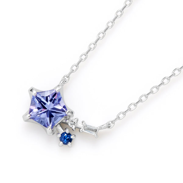 アクセサリー bluebird HORSESHOE AQUAMARINE(3月) NECKLACE(2JN1068)K10 ネックレス｜スター