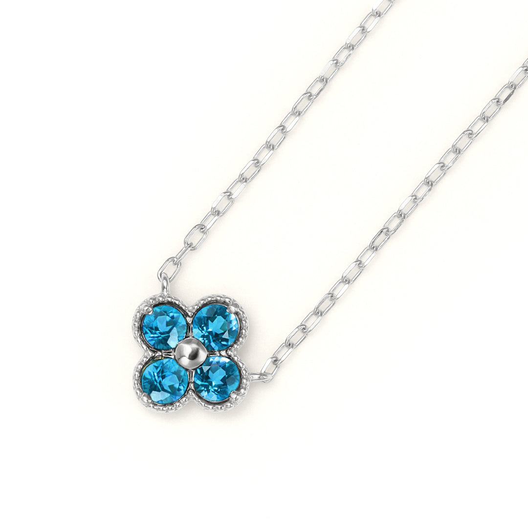 ビズー公式】アパタイト ラウンドカット K18(18金) ネックレス | 希少