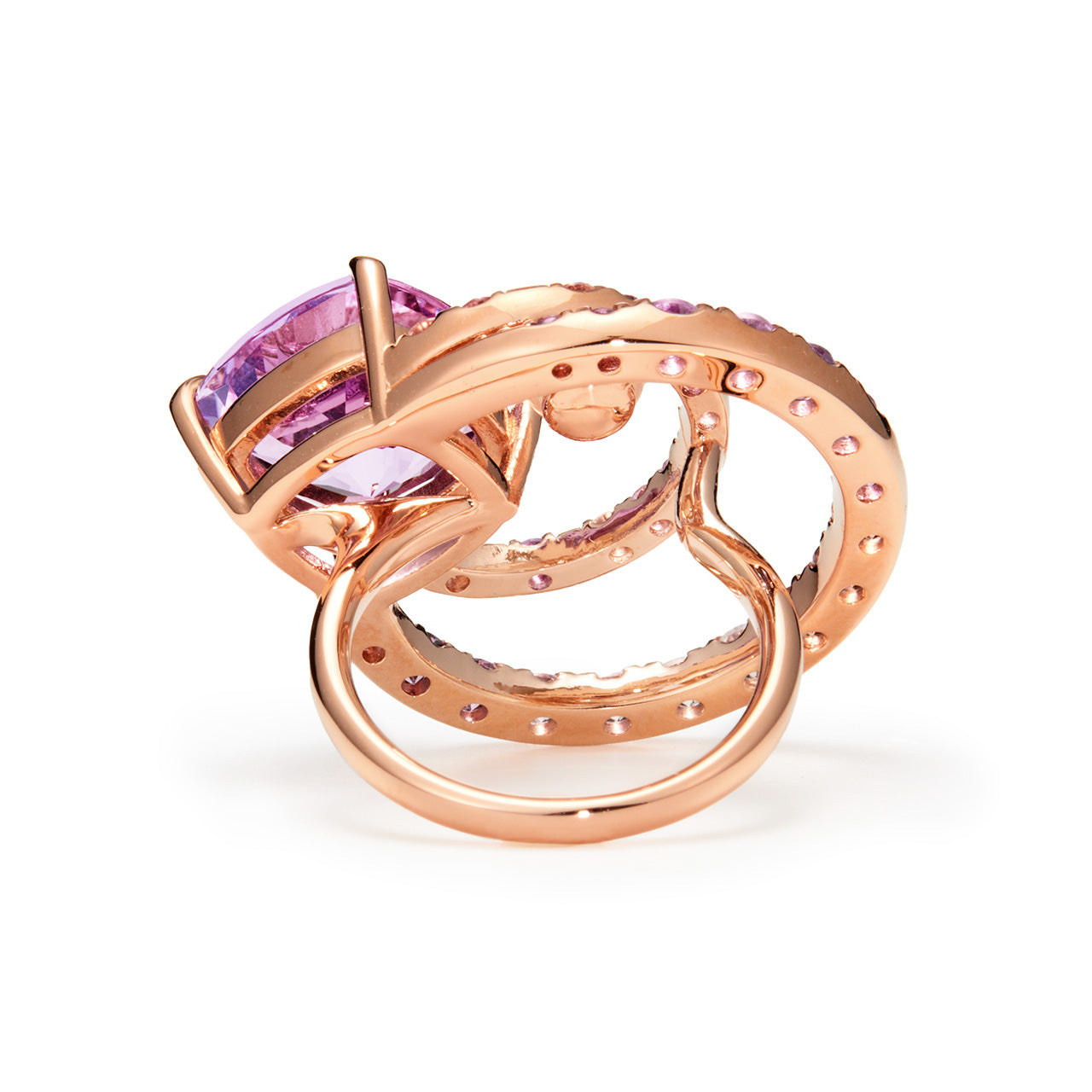 【Tales of Her・京都店限定】アメジスト×マルチカラージュエル K18リング・パルファシオンプリンシパル