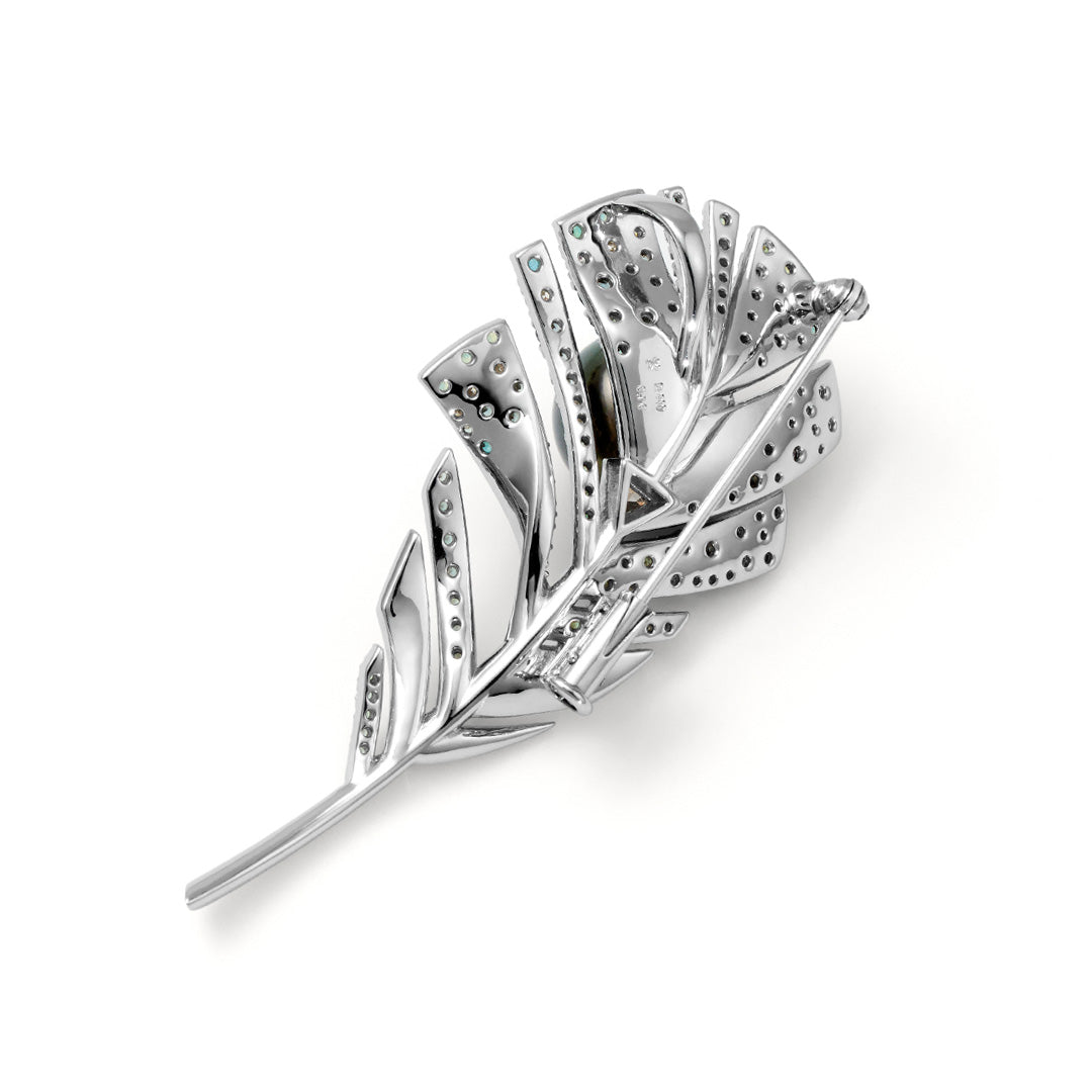 【Tales of Her・京都店限定】黒蝶真珠×マルチカラージュエル PTマルチウェアジュエリー・クロマプリュメプリンシパル