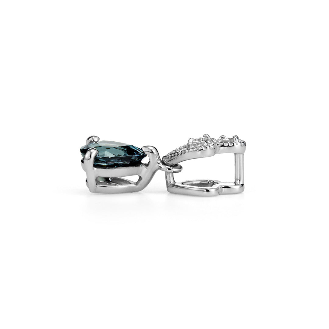 【店舗限定】ベキリーブルーガーネット K18/PTペンダントトップ・ジュディトS