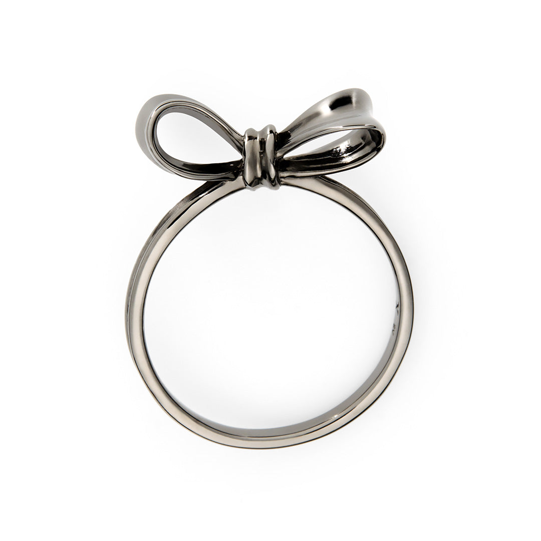ビズー公式】シルバー リボン リング リュバンS