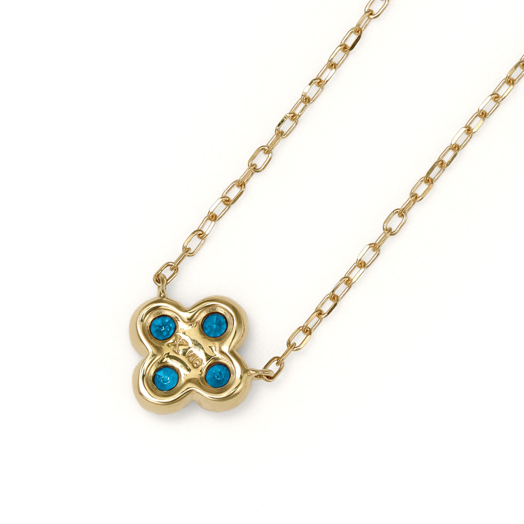 no.105 ネオンブルーアパタイトのorganic accessory ネオンブルーアパタイト1.55ct | progresstone