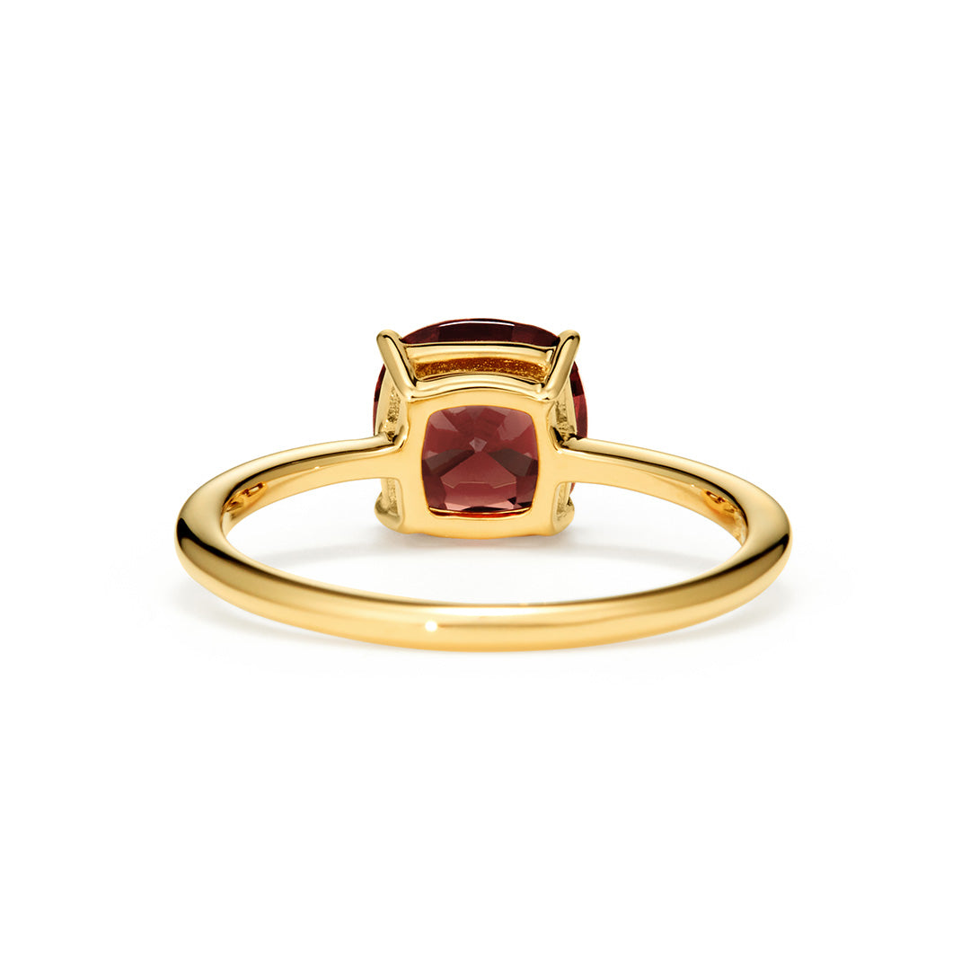 ガーネット  K10/K18/PTリング・セラム