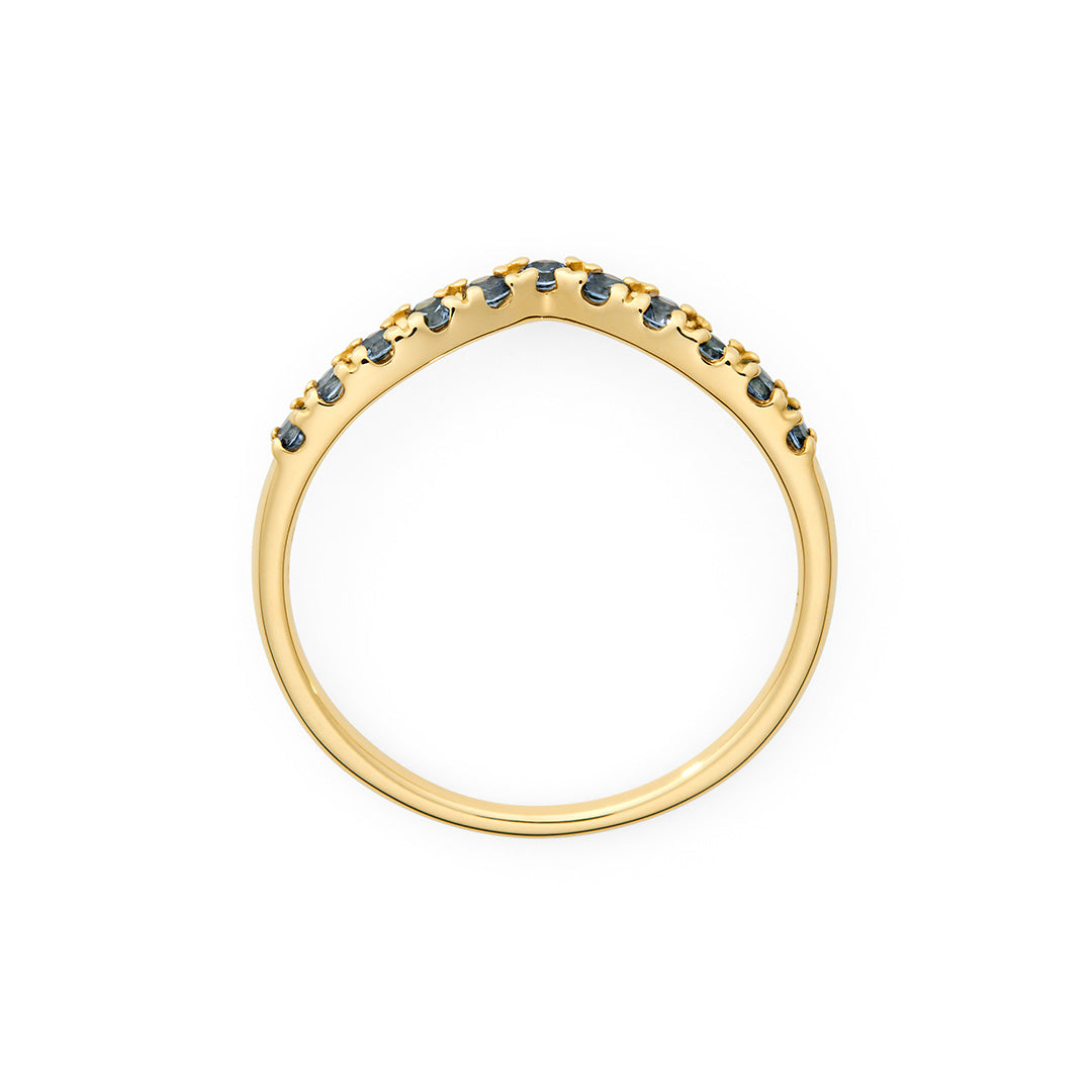 期間限定】ベキリーブルーガーネット K10/K18/PTリング・メルヴェ