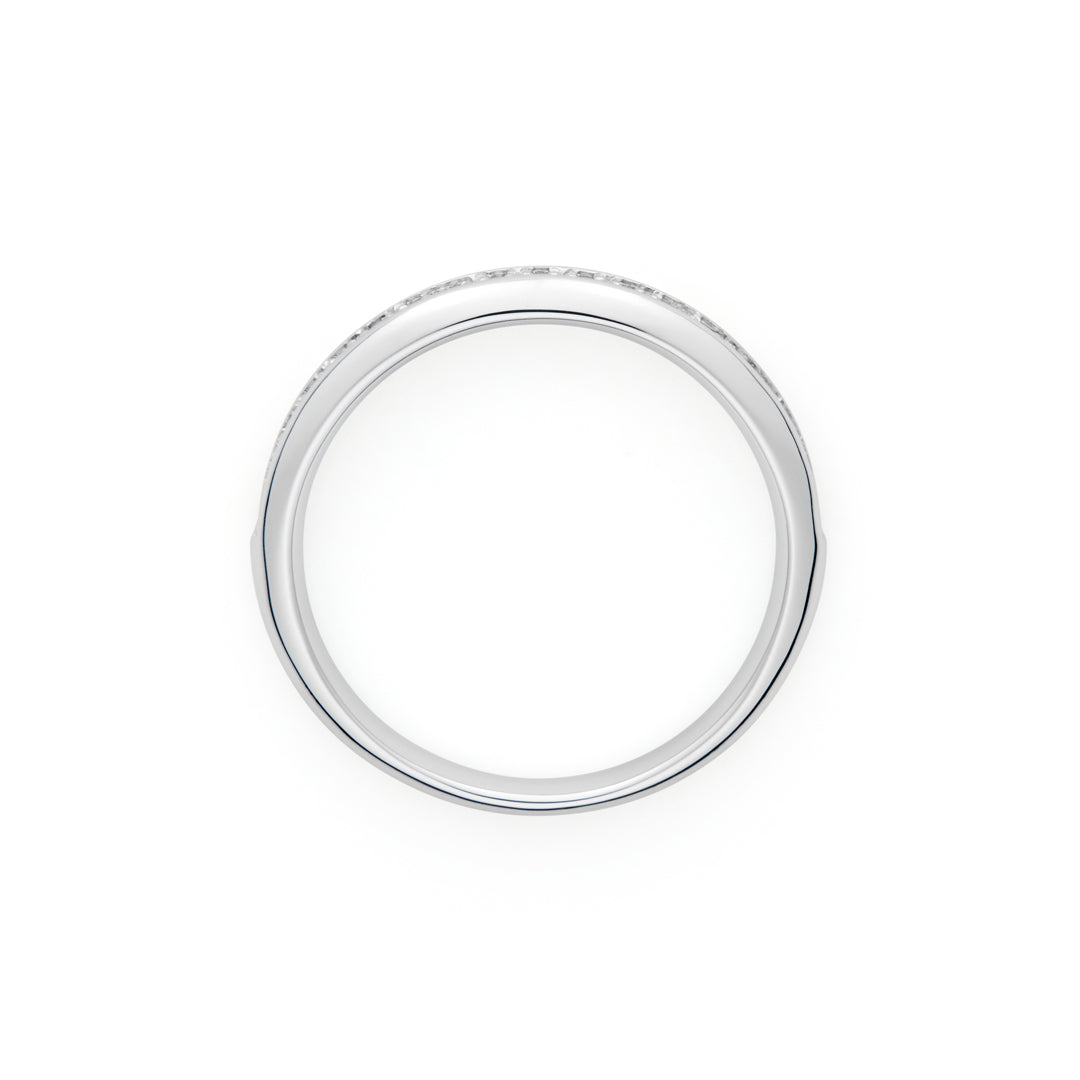 ダイヤモンド K18/PTリング・レテルニテ