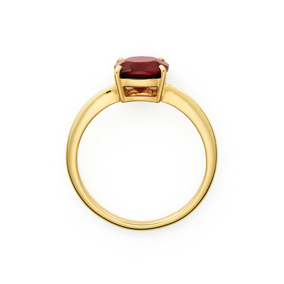 ガーネット  K10/K18/PTリング・セラム