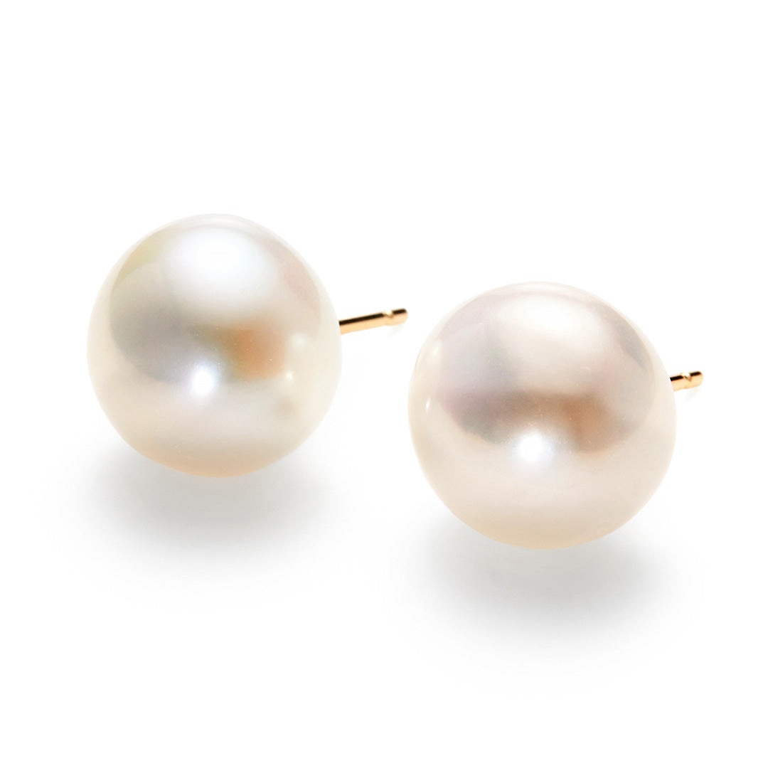 【店舗限定】淡水真珠 K18 ピアス(両耳)・コロン