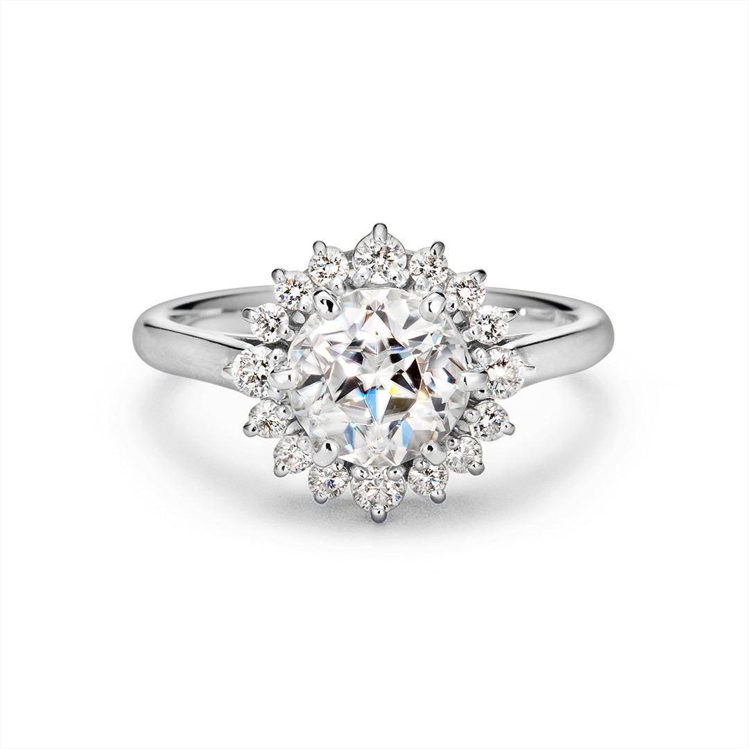 【GINZA SIX店限定】7カラーストーン×ダイヤ K18/PTリング・フロレゾン