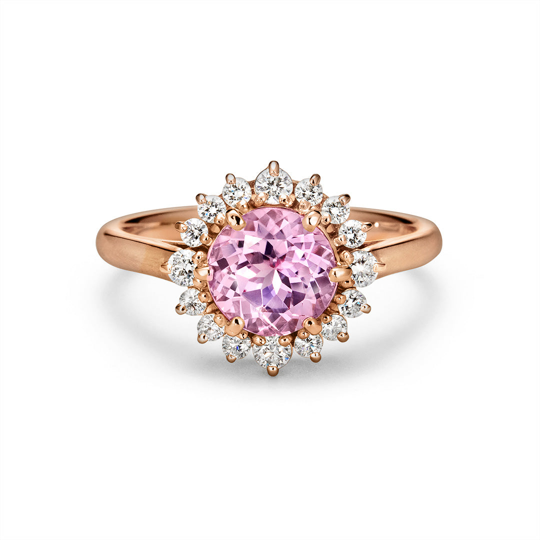 【GINZA SIX店限定】7カラーストーン×ダイヤ K18/PTリング・フロレゾン