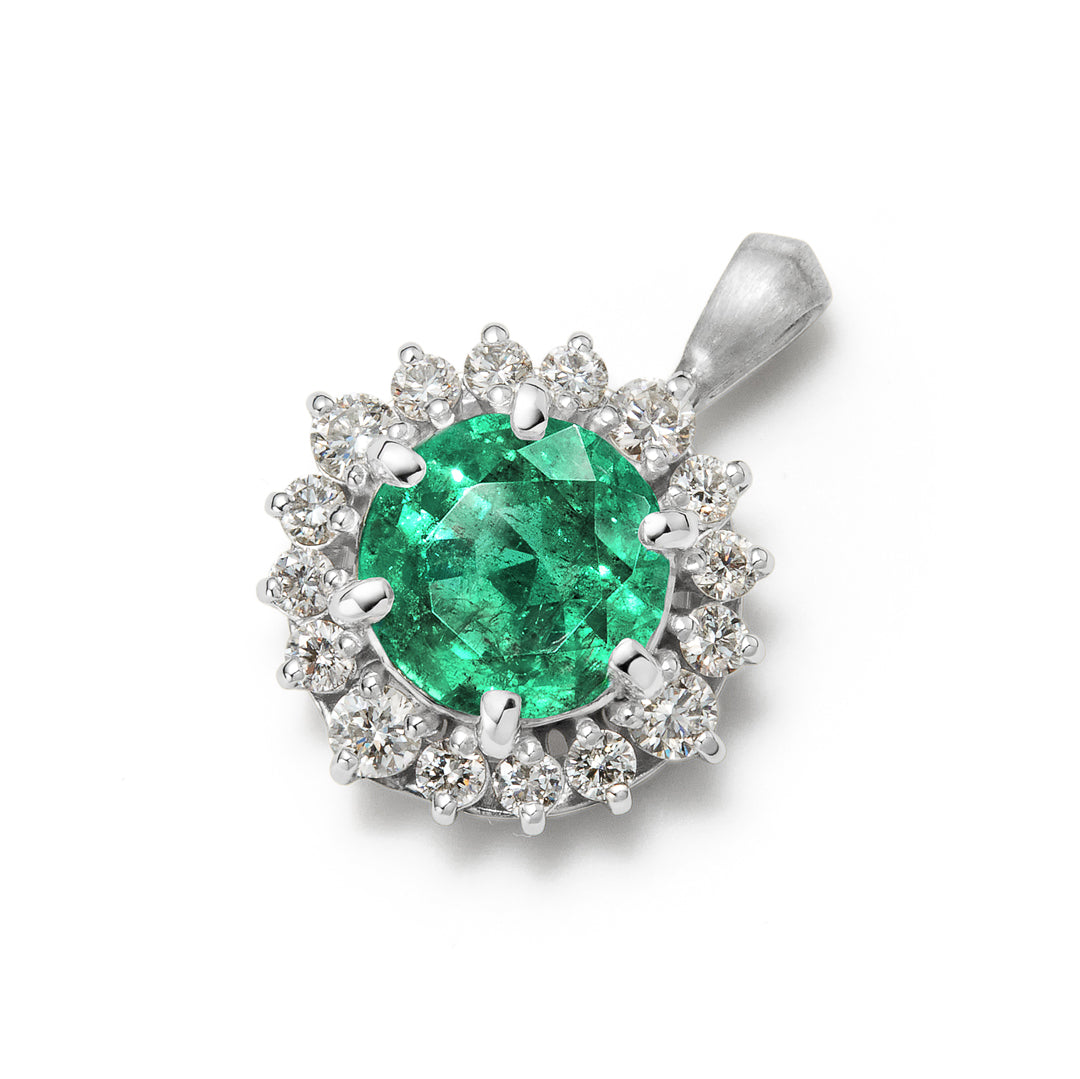 【GINZA SIX店限定】5カラーストーン×ダイヤ K18/PTペンダントトップ・フロレゾン