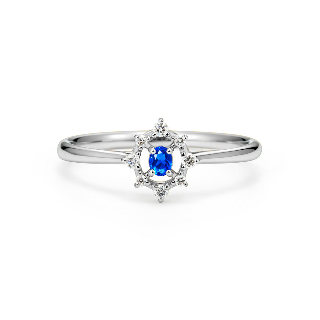 【丸の内店舗限定】アウイナイト×ダイヤモンド K18/PT リング・フィルレット