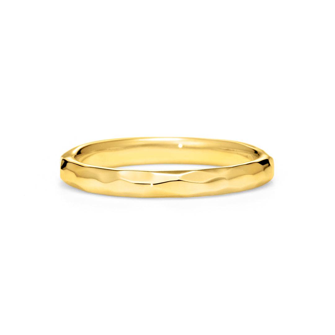ビズー公式】結婚指輪 マリッジ 槌目 Pt900 K18 YG PG【ミディアム