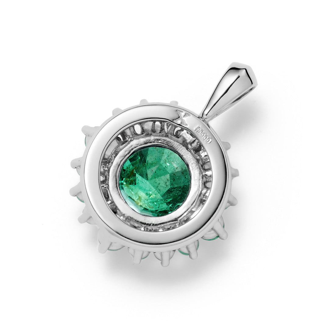 【GINZA SIX店限定】5カラーストーン×ダイヤ K18/PTペンダントトップ・フロレゾン