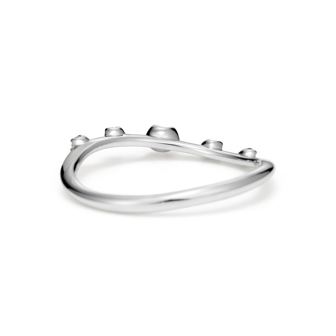 【GINZA SIX店限定】ファンシーカラーダイヤモンド K18/PTリング・デリヴレール