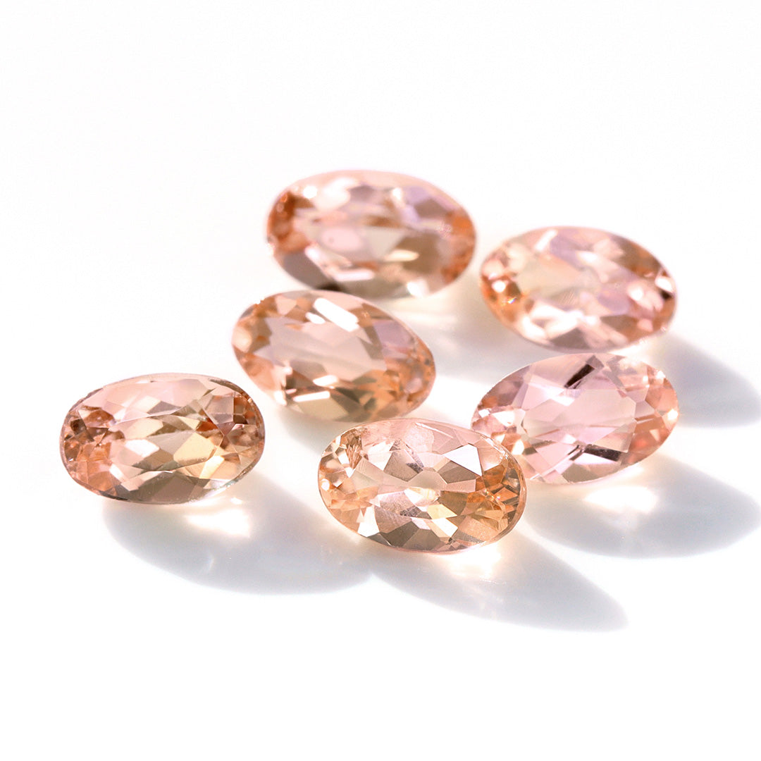 即日発送】インペリアルトパーズ K10/K18/PTピアス(片耳)・セルマン