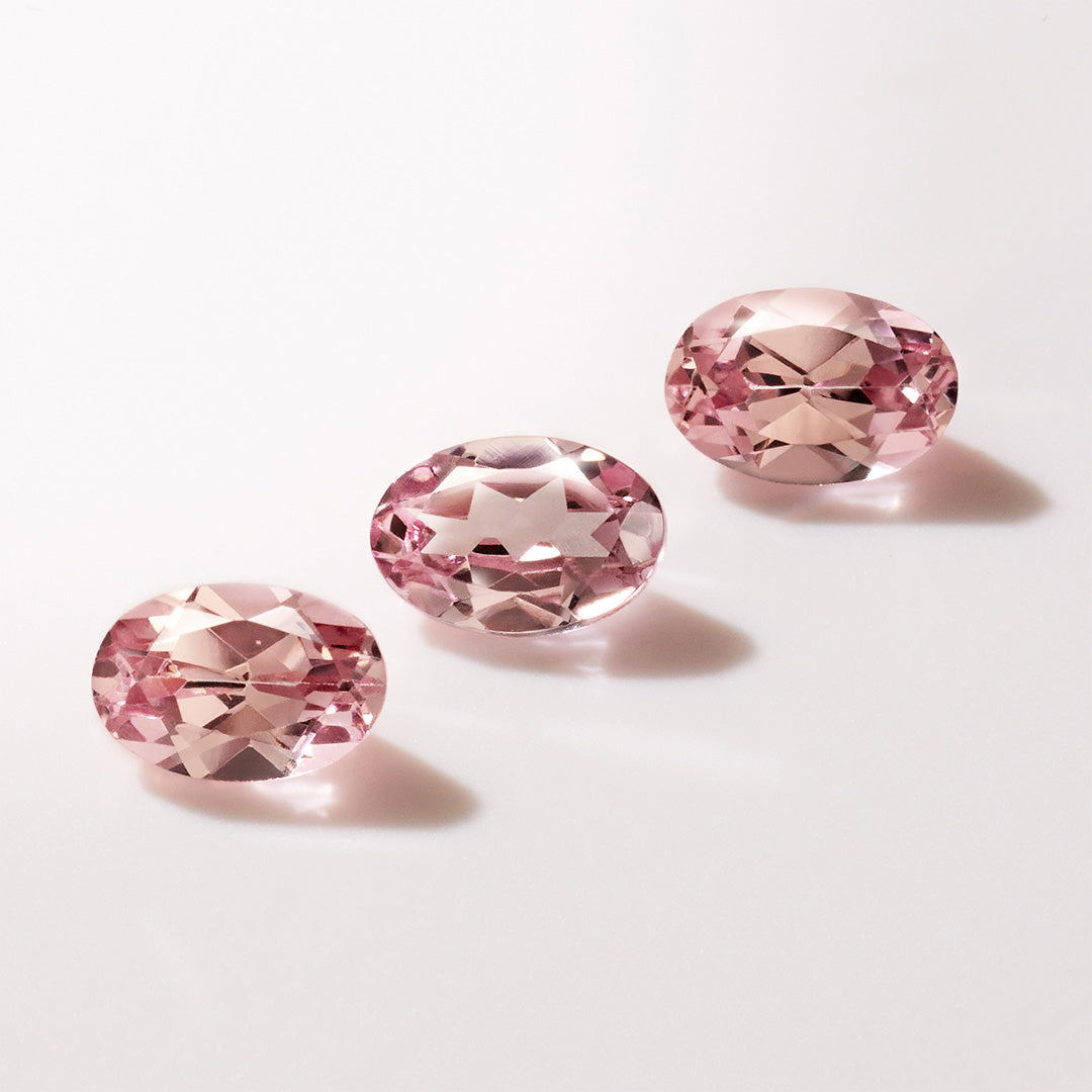 【即日発送】シャンパンガーネット×ダイヤモンド K10/K18/PT ペンダントトップ・フラヴィ