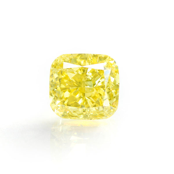 イエローダイヤモンド(0.265ct/Fancy Intense Yellow/I-1)・セミオーダー