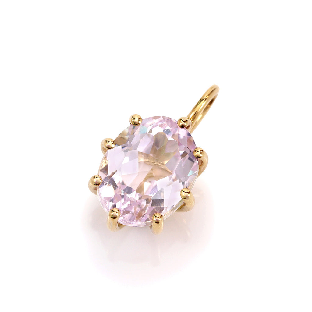 天然クンツァイト    ペンダントトップ19.1ct k18 ¥