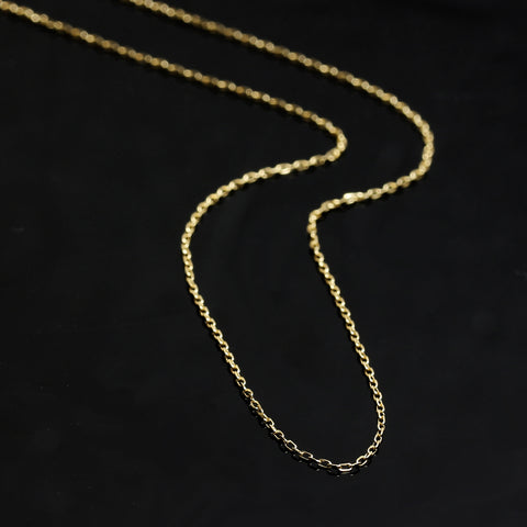 【即日発送】K18/PTネックレス・キキ(45cm)