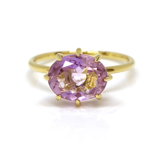 アメトリン(ボリビア産)K18/PTリング・セパージュ