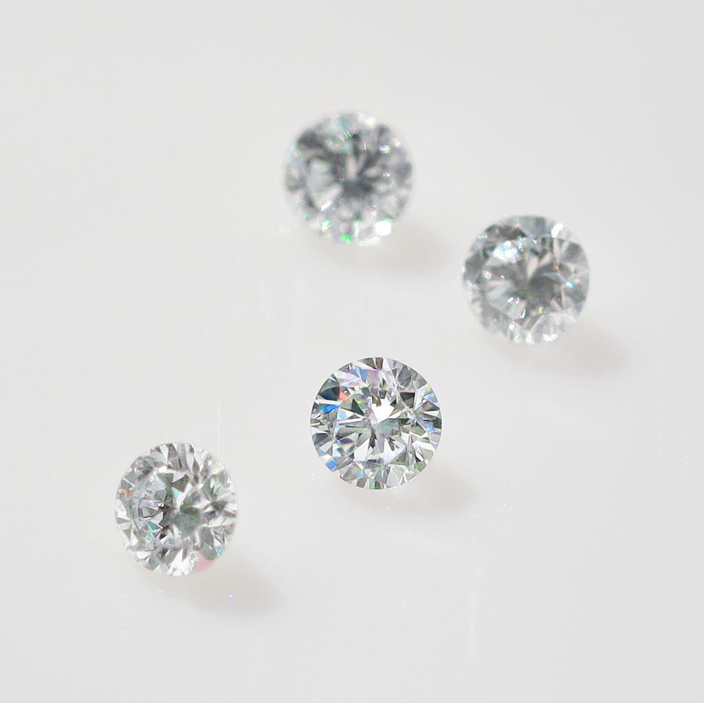 ビズー公式】ダイヤモンド K18 PTピアス(片耳) グラース | 希少石