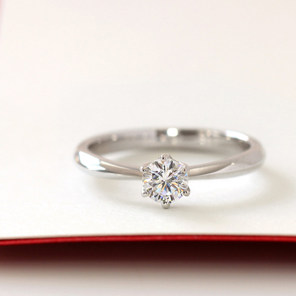 【ビズー公式】婚約指輪 エンゲージ ダイヤモンド Pt900 K18 YGリング | 希少石カラーストーンのジュエリー
